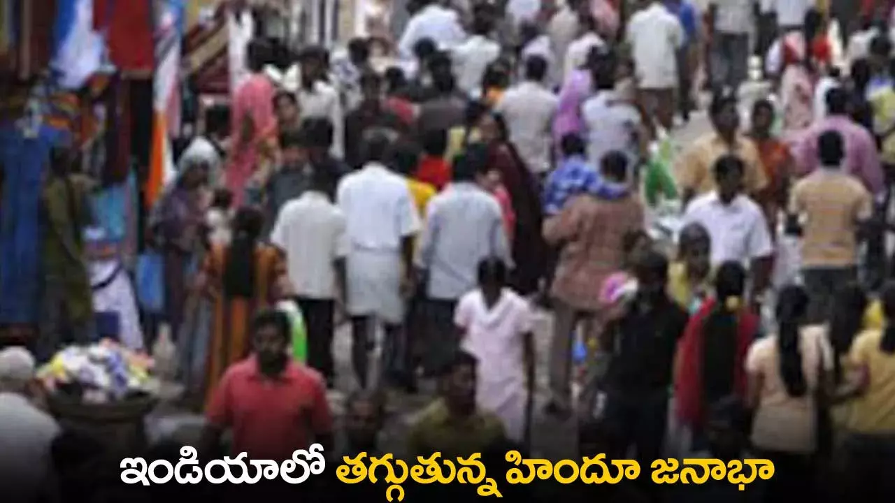 Hindu Population : ఇండియాలో తగ్గుతున్న హిందూ జనాభా
