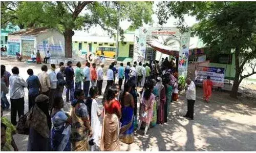 TG POLLS: తెలంగాణలో నియోజకవర్గాల్లో పోలింగ్ శాతం ఎంతంటే..? TG POLLS: తెలంగాణలో నియోజకవర్గాల్లో పోలింగ్ శాతం ఎంతంటే..?