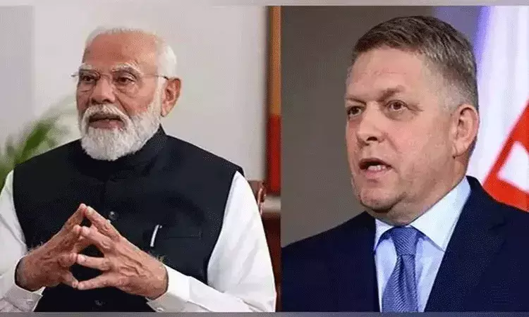 స్లోవేకియా ప్రధాని రాబర్ట్ ఫికోపై కాల్పులు.. పిరికి చర్యగా అభివర్ణించిన ప్రధాని మోదీ స్లోవేకియా ప్రధాని రాబర్ట్ ఫికోపై కాల్పులు.. పిరికి చర్యగా అభివర్ణించిన ప్రధాని మోదీ