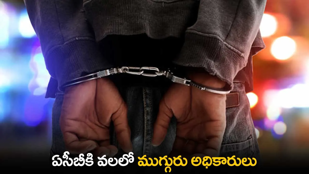 ACB : ఏసీబీకి వలలో ముగ్గురు అధికారులు ACB : ఏసీబీకి వలలో ముగ్గురు అధికారులు