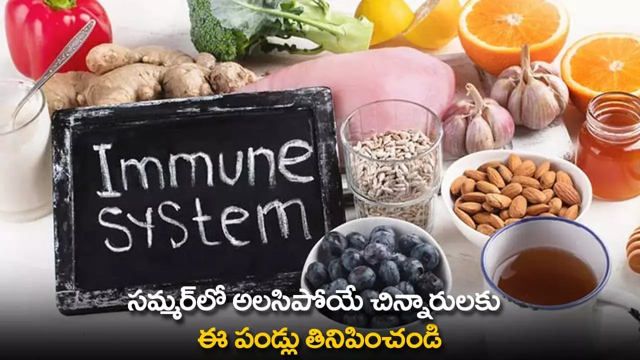 Boost Immunity : సమ్మర్లో అలసిపోయే చిన్నారులకు ఈ పండ్లు తినిపించండి Boost Immunity : సమ్మర్లో అలసిపోయే చిన్నారులకు ఈ పండ్లు తినిపించండి