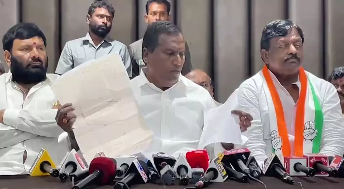 TG: కాంగ్రెస్పై మల్లారెడ్డిది అసత్య ప్రచారం TG: కాంగ్రెస్పై మల్లారెడ్డిది అసత్య ప్రచారం