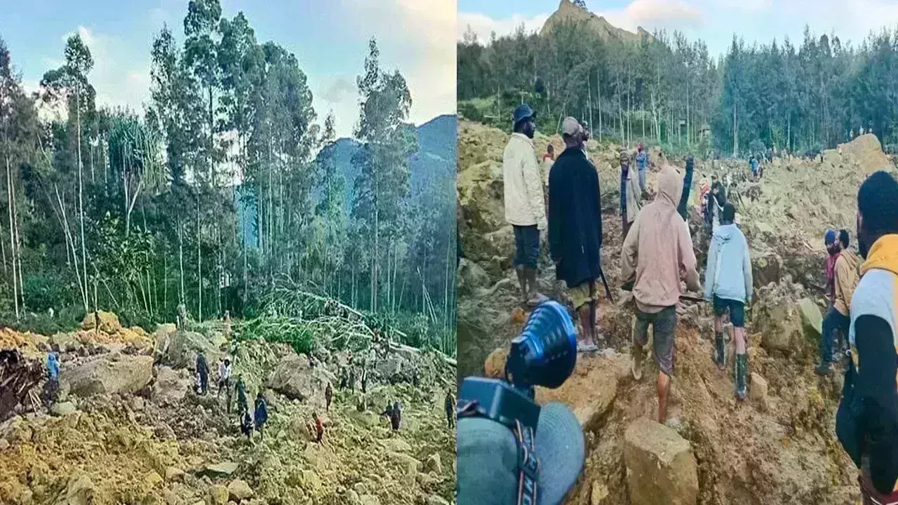 Papua New Guinea: కొండచరియలు విరిగి 100 మందికి పైగా మృతి