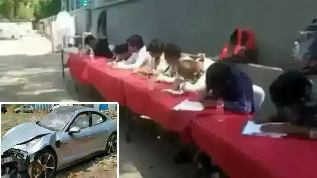 Pune Porsche accident:  తాత ఇచ్చేన బర్త్డే గిఫ్ట్ తోనే మనవడు ఆక్సిడెంట్ , కాంగ్రెస్ వినూత్న నిరసన