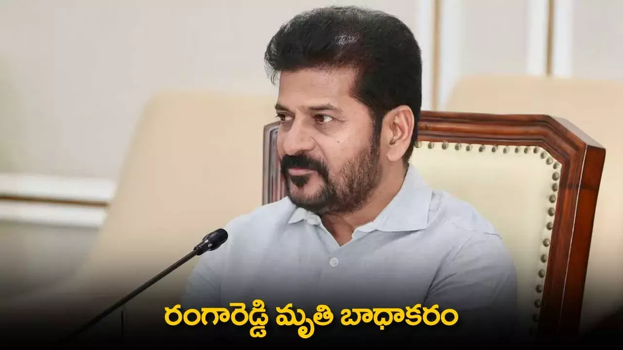 TS : ﻿రంగారెడ్డి మృతి బాధాకరం