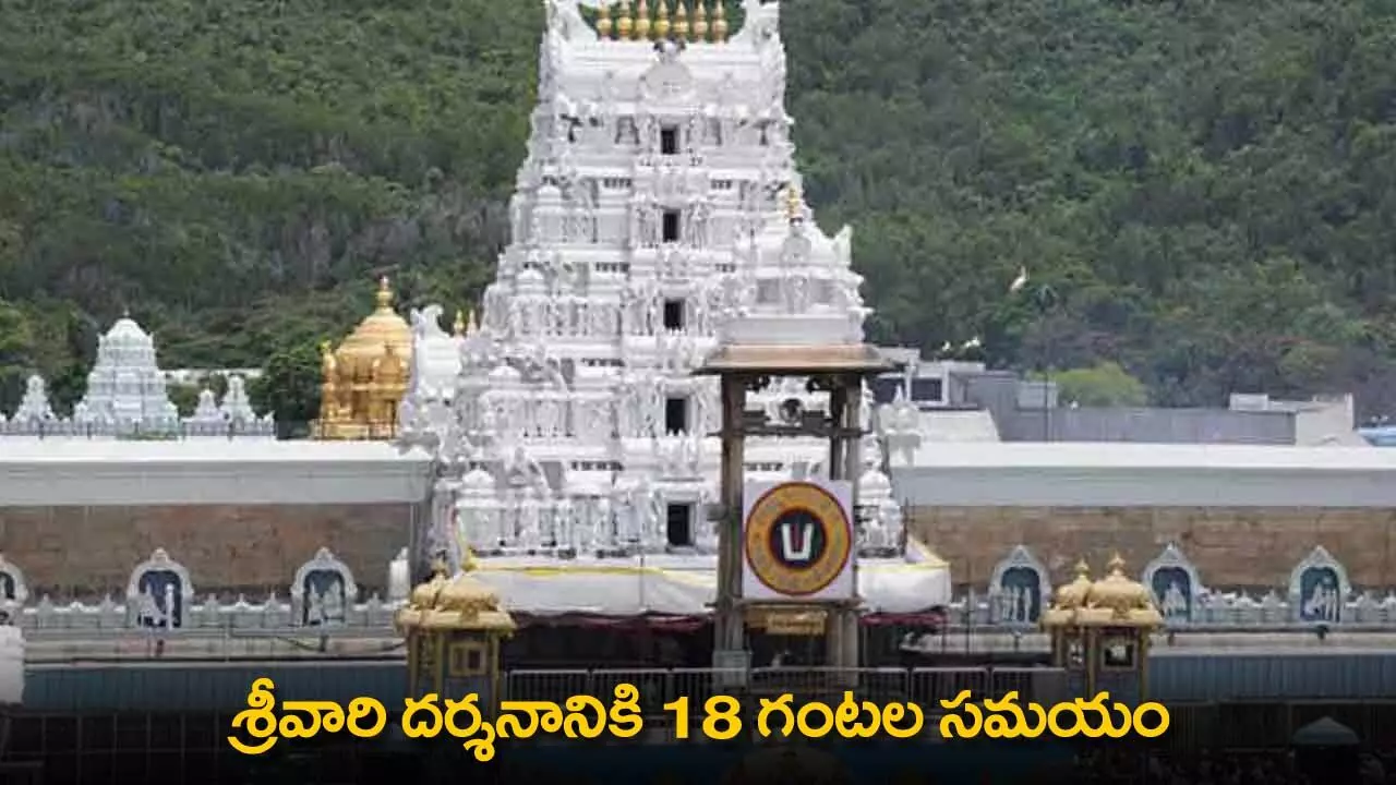 TTD : శ్రీవారి దర్శనానికి 18 గంటల సమయం TTD : శ్రీవారి దర్శనానికి 18 గంటల సమయం