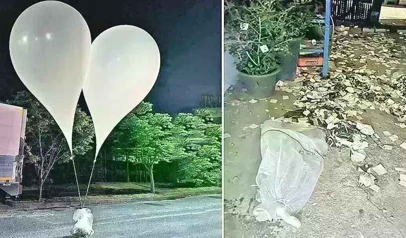 North Korea:  దక్షిణ కొరియాపై  ఉత్తర కొరియా చెత్త బాంబులు North Korea:  దక్షిణ కొరియాపై  ఉత్తర కొరియా చెత్త బాంబులు