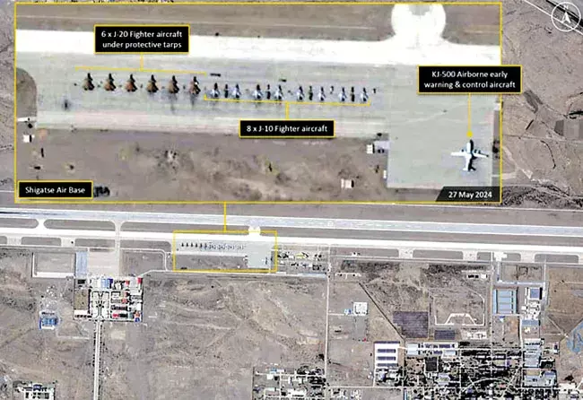 China: సరిహద్దులో అత్యాధునిక స్టెల్త్ ఫైటర్ జెట్లు