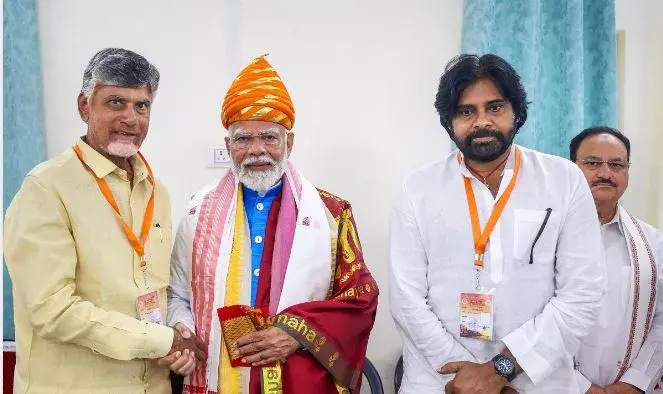 AP: ఏపీలో కూటమి ప్రభంజనమే AP: ఏపీలో కూటమి ప్రభంజనమే