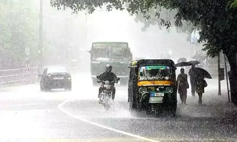 RAIN: నైరుతి ప్రభావంతో వర్షాలు RAIN: నైరుతి ప్రభావంతో వర్షాలు