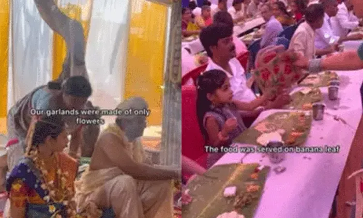 బెంగుళూరు వధువు జీరో వేస్ట్ వివాహాం.. ప్రశంసలు కురిపించిన నెటిజన్స్ బెంగుళూరు వధువు జీరో వేస్ట్ వివాహాం.. ప్రశంసలు కురిపించిన నెటిజన్స్