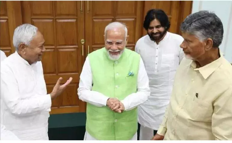 MODI: ప్రధాని మోదీపై మిత్రపక్షాల ప్రశంసల వర్షం