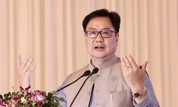 పార్లమెంటరీ వ్యవహారాల మంత్రిగా బాధ్యతలు స్వీకరించిన కిరణ్ రిజిజు