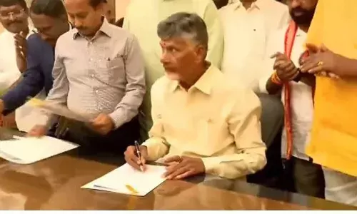 AP: బాధ్యతలు స్వీకరించిన చంద్రబాబు