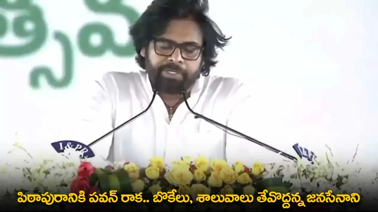 AP : పిఠాపురానికి పవన్ రాక.. బొకేలు, శాలువాలు తేవొద్దన్న జనసేనాని AP : పిఠాపురానికి పవన్ రాక.. బొకేలు, శాలువాలు తేవొద్దన్న జనసేనాని