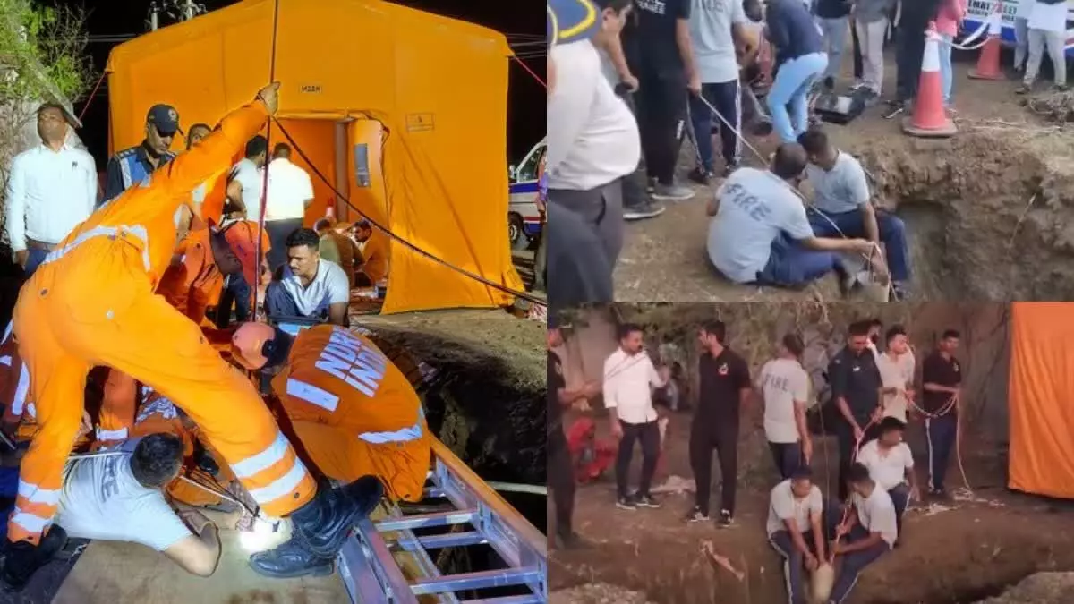 Gujarat : బోరుబావిలో పడ్డ చిన్నారి మృతి Gujarat : బోరుబావిలో పడ్డ చిన్నారి మృతి