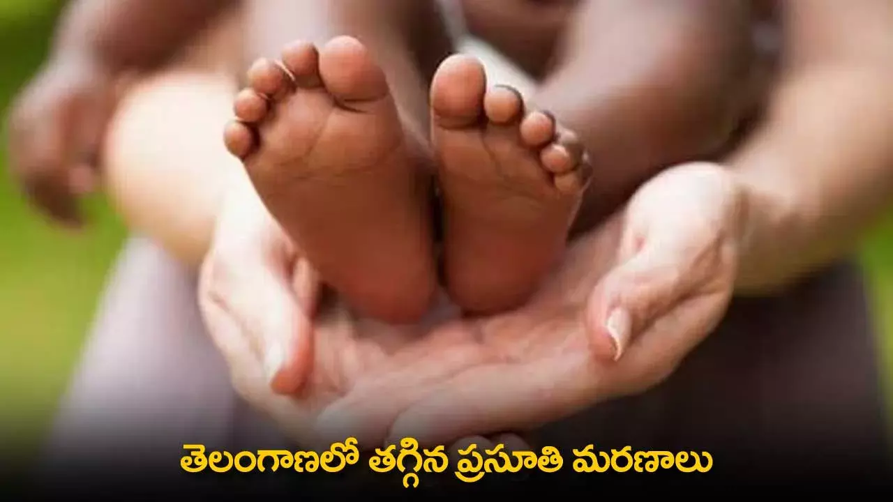 TG : తెలంగాణలో తగ్గిన ప్రసూతి మరణాలు TG : తెలంగాణలో తగ్గిన ప్రసూతి మరణాలు