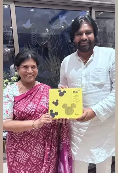 PAWAN: పవన్‌కు వదినమ్మ బహుమతి