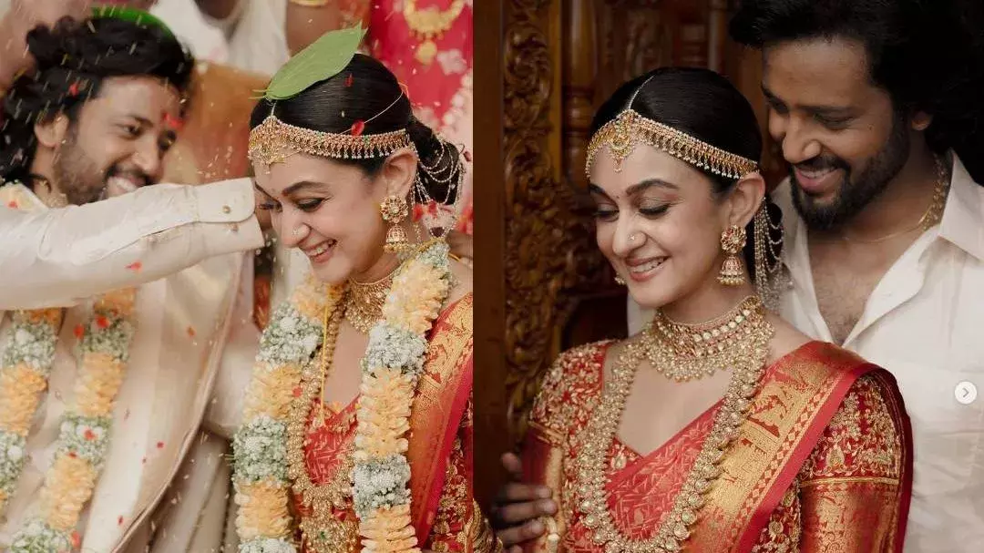 Dreamy Wedding : ఐశ్వర్య అర్జున్, ఉమాపతి రామయ్యల డ్రీమ్ వెడ్డింగ్ పిక్స్