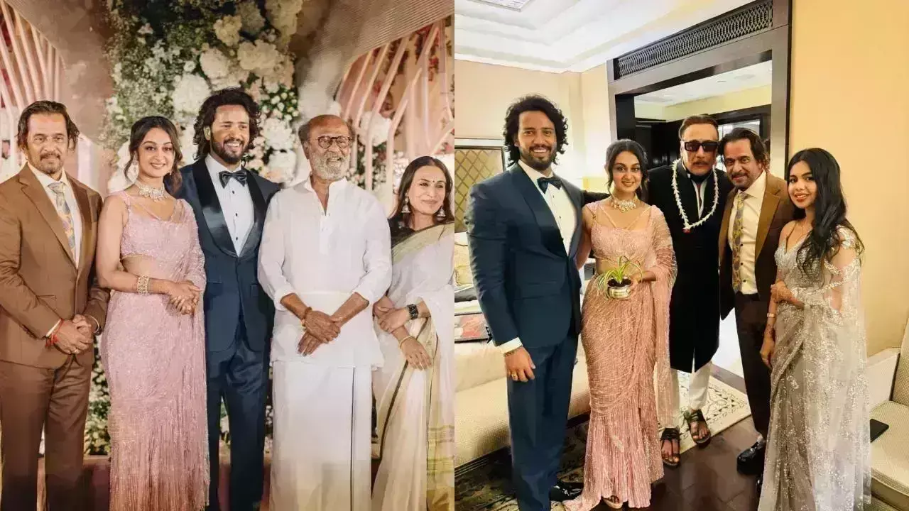 Aishwarya Arjun-Umapathy Ramaiahs Wedding : రిసెప్షన్ కు హాజరైన అతిరథ మహారథులు