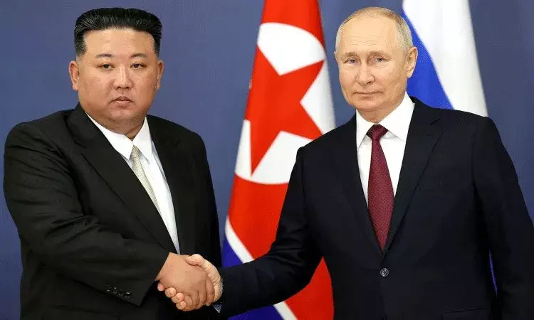 24 ఏళ్లలో తొలిసారిగా ఉత్తర కొరియాలో పర్యటించనున్న పుతిన్ 24 ఏళ్లలో తొలిసారిగా ఉత్తర కొరియాలో పర్యటించనున్న పుతిన్