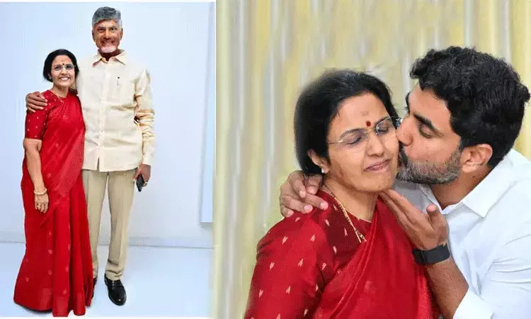 భువనేశ్వరి పుట్టినరోజు.. తండ్రీ, తనయులు స్వీట్ విషెస్..