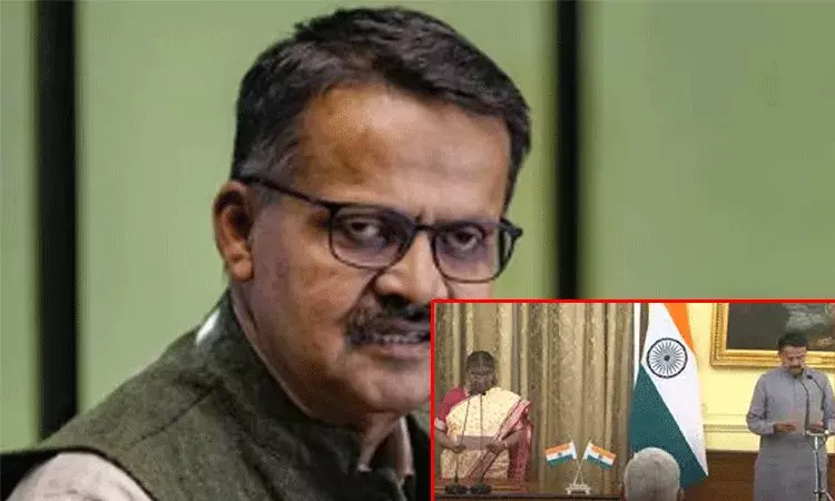 ప్రొటెం స్పీకర్‌గా బీజేపీ ఎంపీ భర్తృహరి మహతాబ్‌..ప్రమాణం చేయించిన రాష్ట్రపతి ముర్ము