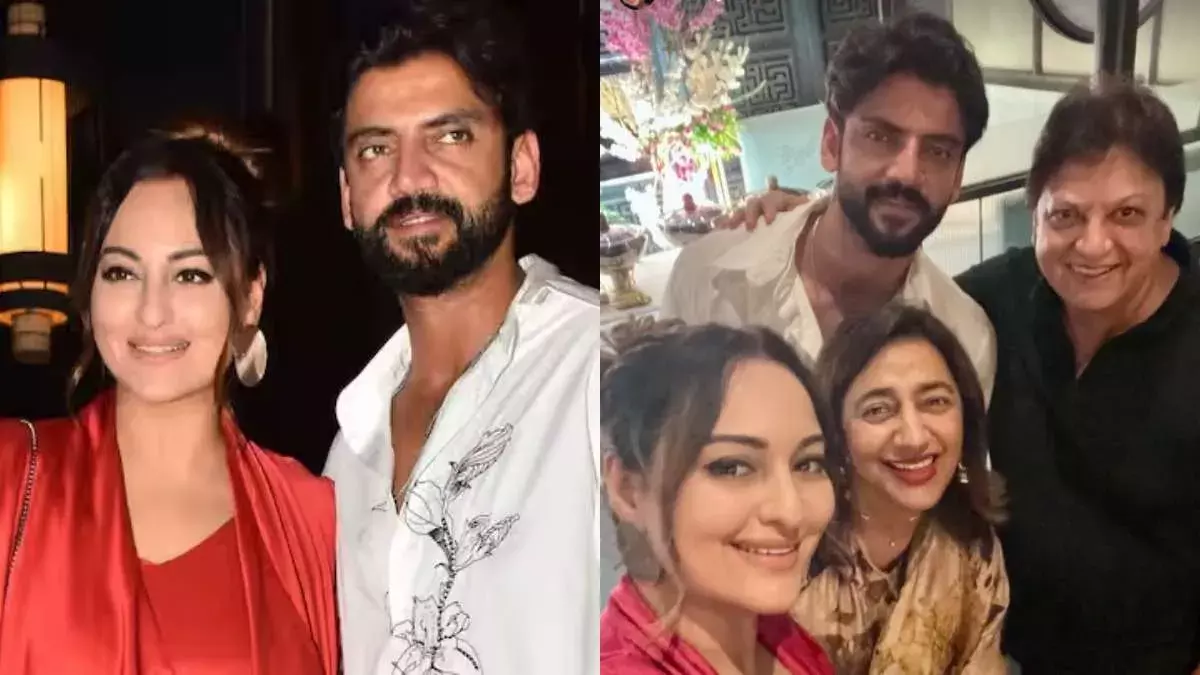 Dinner Date with Family : పెళ్లి తర్వాత ఫస్ట్ టైం పబ్లిక్ లోకి సోనాక్షి సిన్హా, జహీర్ ఇక్బాల్ Dinner Date with Family : పెళ్లి తర్వాత ఫస్ట్ టైం పబ్లిక్ లోకి సోనాక్షి సిన్హా, జహీర్ ఇక్బాల్