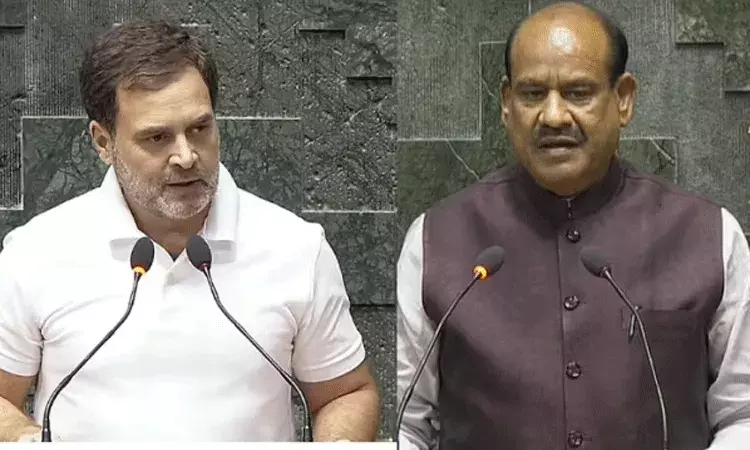 ఎమర్జెన్సీపై స్పీకర్ ఓం బిర్లా చేసిన ప్రకటనతో కలత చెందిన రాహుల్.. ఎమర్జెన్సీపై స్పీకర్ ఓం బిర్లా చేసిన ప్రకటనతో కలత చెందిన రాహుల్..