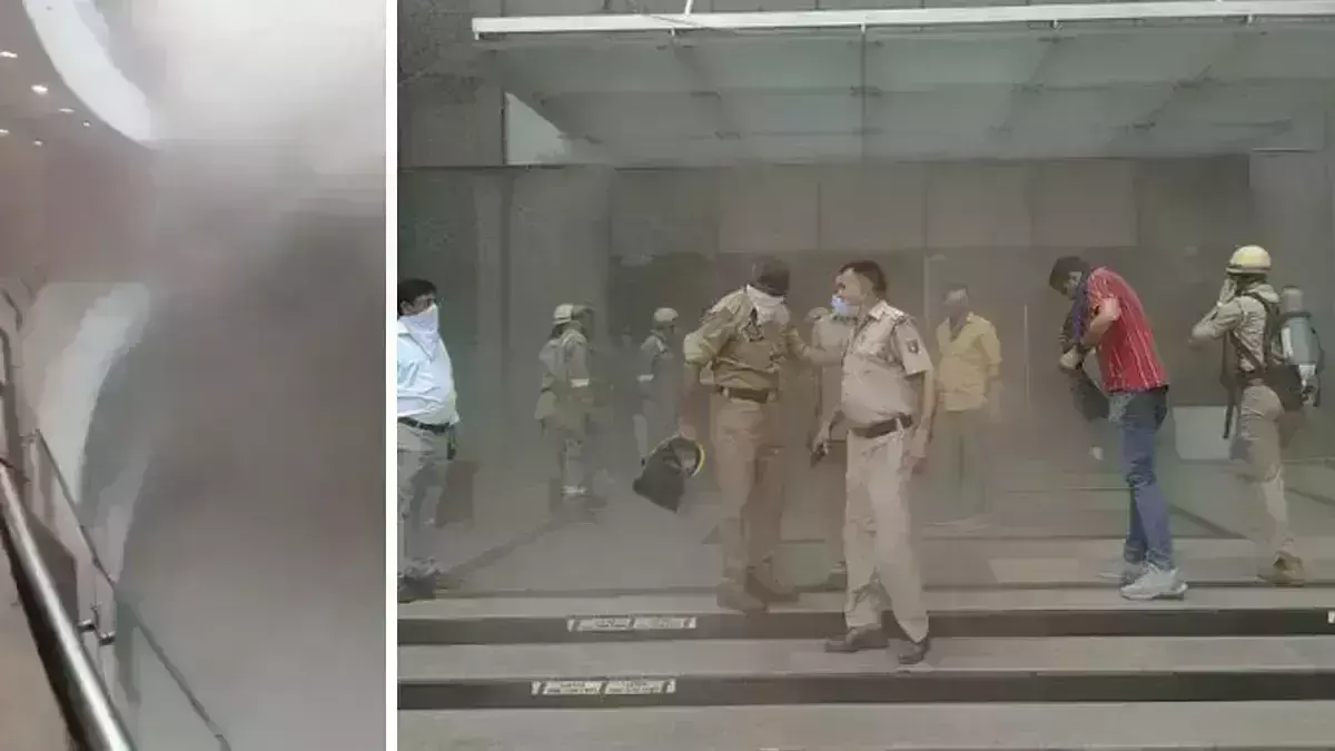 Logics Mall Noida Fire : నోయిడా సెక్టార్ 32లో భారీ అగ్నిప్రమాదం
