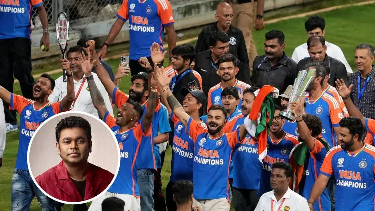 AR Rahman : స్టేడియంలో ‘వందేమాతరం’ పాట పాడుతున్న టీమ్ ఇండియా వైరల్ వీడియోపై సింగర్ రియాక్షన్ AR Rahman : స్టేడియంలో ‘వందేమాతరం’ పాట పాడుతున్న టీమ్ ఇండియా వైరల్ వీడియోపై సింగర్ రియాక్షన్