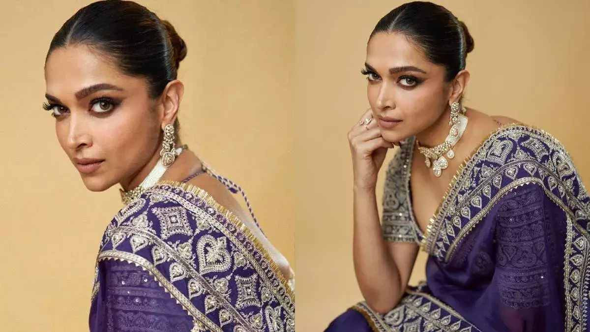 Deepika Padukone : ఈ చీర తయారీకి 3వేల 4వందల గంటలు పట్టిందా..? Deepika Padukone : ఈ చీర తయారీకి 3వేల 4వందల గంటలు పట్టిందా..?