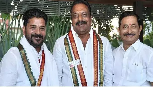 CONGRESS: బీఆర్‌ఎస్‌కు వరుస షాక్‌లు