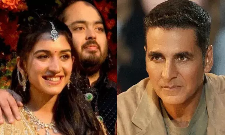 అనంత్ అంబానీ-రాధిక మర్చంట్ వివాహానికి హాజరుకాని అక్షయ్.. కారణం