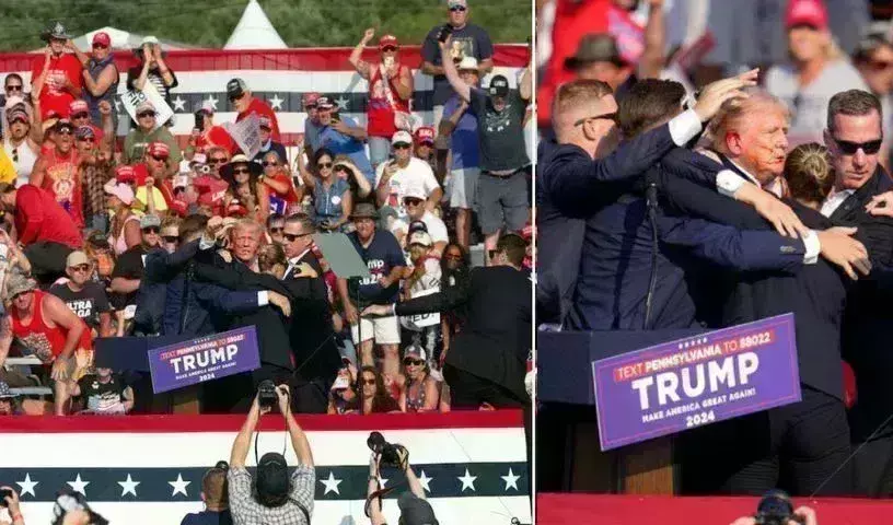 Trump : అమెరికా మాజీ అధ్యక్షుడు డొనాల్డ్ ట్రంప్ పై కాల్పులు.. Trump : అమెరికా మాజీ అధ్యక్షుడు డొనాల్డ్ ట్రంప్ పై కాల్పులు..