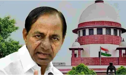 SC: నేడు కేసీఆర్ పిటిషన్పై సుప్రీంకోర్టులో విచారణ SC: నేడు కేసీఆర్ పిటిషన్పై సుప్రీంకోర్టులో విచారణ