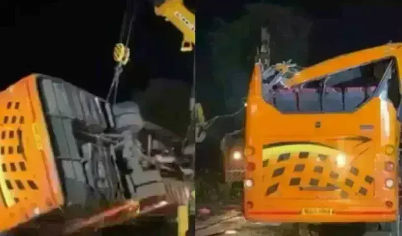 Road Accident: ముంబై ఎక్స్ ప్రెస్ హైవేపై ఘోర రోడ్డు ప్రమాదం. Road Accident: ముంబై ఎక్స్ ప్రెస్ హైవేపై ఘోర రోడ్డు ప్రమాదం.