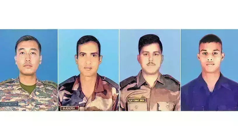 Jammu And Kashmir:  జమ్మూలో ఎదురుకాల్పులు.. నలుగురు జవాన్ల వీరమరణం