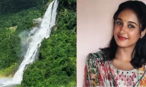 ఇన్‌స్టా ఇన్‌ఫ్లుయెన్సర్.. రీల్స్ చేస్తూ జలపాతం వద్ద జారిపడి..