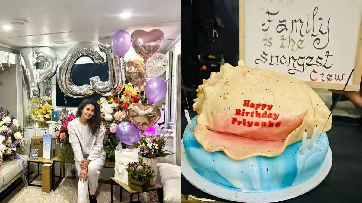 Birthday Celebrations : వర్కింగ్ బర్త్డే సెలబ్రేషన్స్.. గ్లింప్సెస్ షేర్ చేసిన ప్రియాంక చోప్రా Birthday Celebrations : వర్కింగ్ బర్త్డే సెలబ్రేషన్స్.. గ్లింప్సెస్ షేర్ చేసిన ప్రియాంక చోప్రా