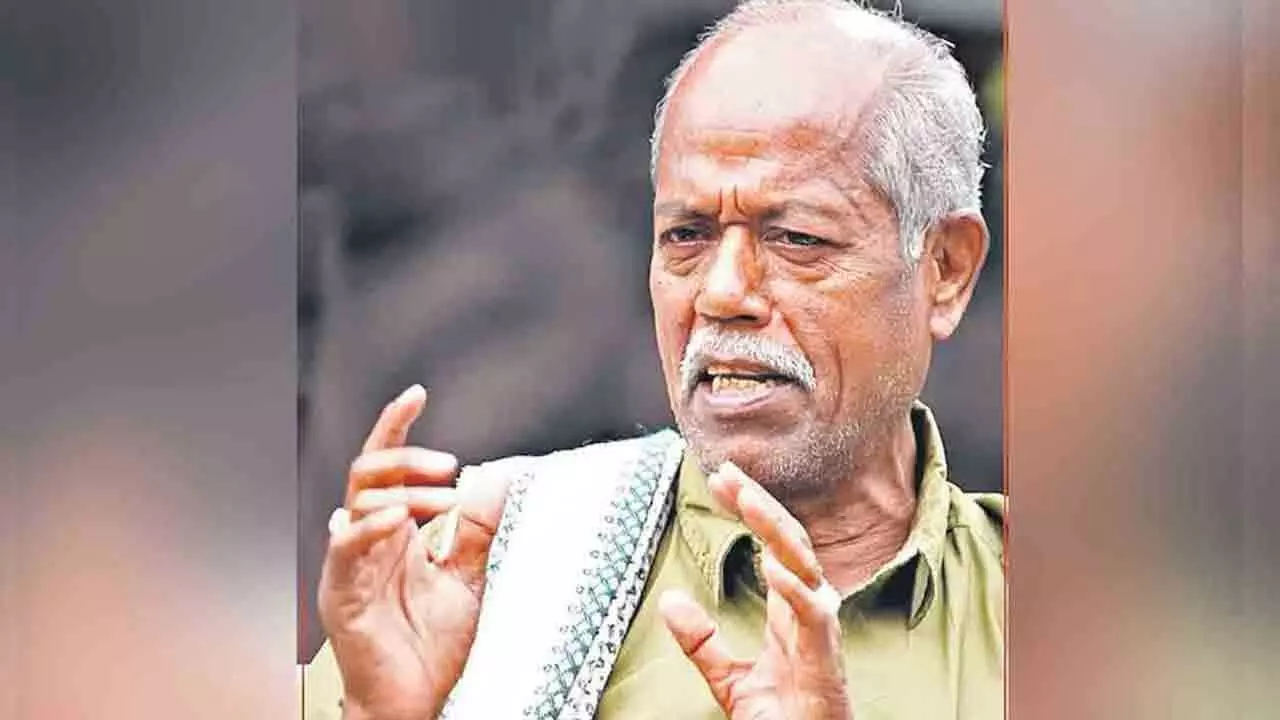 Ande Sri : అందెశ్రీకి దాశరథి కృష్ణమాచార్య సాహితీ పురస్కారం Ande Sri : అందెశ్రీకి దాశరథి కృష్ణమాచార్య సాహితీ పురస్కారం