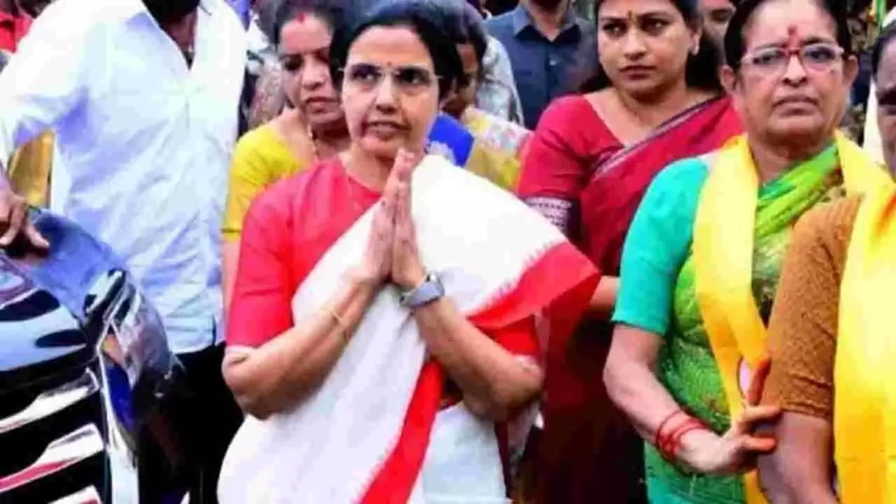 AP : నేటి నుంచి కుప్పంలో నారా భువనేశ్వరి పర్యటన AP : నేటి నుంచి కుప్పంలో నారా భువనేశ్వరి పర్యటన