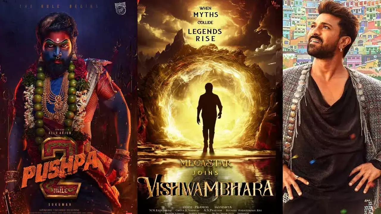 Tollywood : నెల రోజుల గ్యాప్‌లో మూడు మెగా మూవీస్