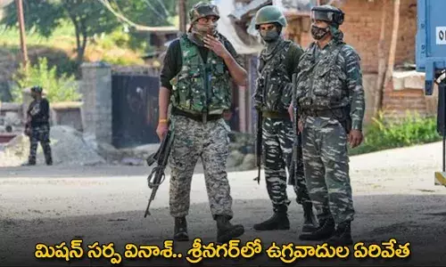 Mission Sarpa Vinash : మిషన్ సర్ప వినాశ్.. శ్రీనగర్‌లో ఉగ్రవాదుల ఏరివేత