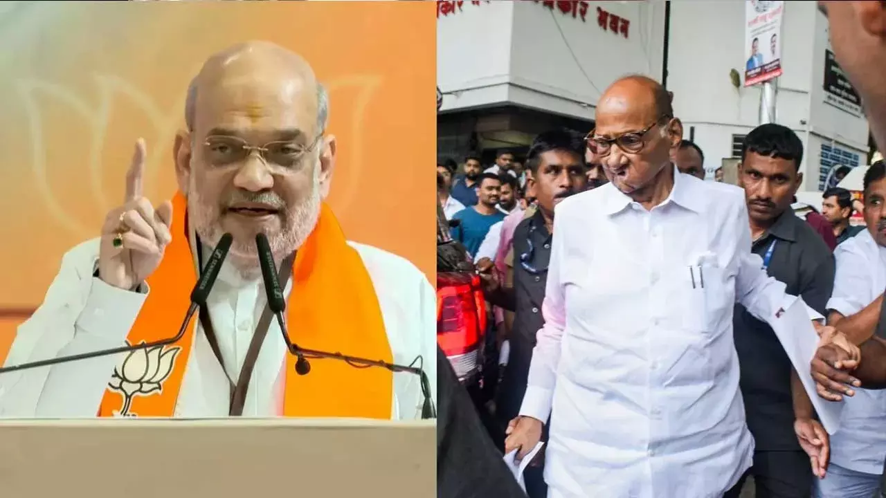 Sharad Pawar : కోర్టు బహిష్కరించిన వ్యక్తి మన హోంమంత్రి : శరద్ పవార్ Sharad Pawar : కోర్టు బహిష్కరించిన వ్యక్తి మన హోంమంత్రి : శరద్ పవార్