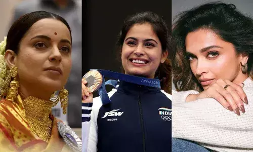 Deepika Padukone to Kangana Ranaut : ఒలింపిక్ పతకం సాధించిన మను భాకర్కు సెలబ్రిటీల అభినందనలు Deepika Padukone to Kangana Ranaut : ఒలింపిక్ పతకం సాధించిన మను భాకర్కు సెలబ్రిటీల అభినందనలు