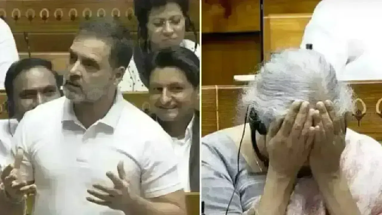 Parliament Sessions:  రాహుల్ రెండో ప్రసంగం కూడా వివాదాస్పదమే, సభలో పోస్టర్ ప్రదర్శనకు యత్నం Parliament Sessions:  రాహుల్ రెండో ప్రసంగం కూడా వివాదాస్పదమే, సభలో పోస్టర్ ప్రదర్శనకు యత్నం