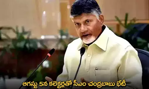 AP : ఆగస్టు 5న కలెక్టర్లతో సీఎం చంద్రబాబు భేటీ
