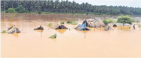 AP: ఇంకా ముంపులోనే లంక గ్రామాలు AP: ఇంకా ముంపులోనే లంక గ్రామాలు