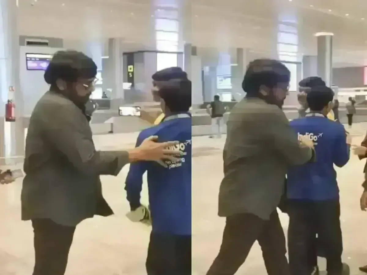 Controversial Video : హైదరాబాద్ విమానాశ్రయంలో మెగాస్టార్ వివాదాస్పద వీడియో వైరల్ Controversial Video : హైదరాబాద్ విమానాశ్రయంలో మెగాస్టార్ వివాదాస్పద వీడియో వైరల్